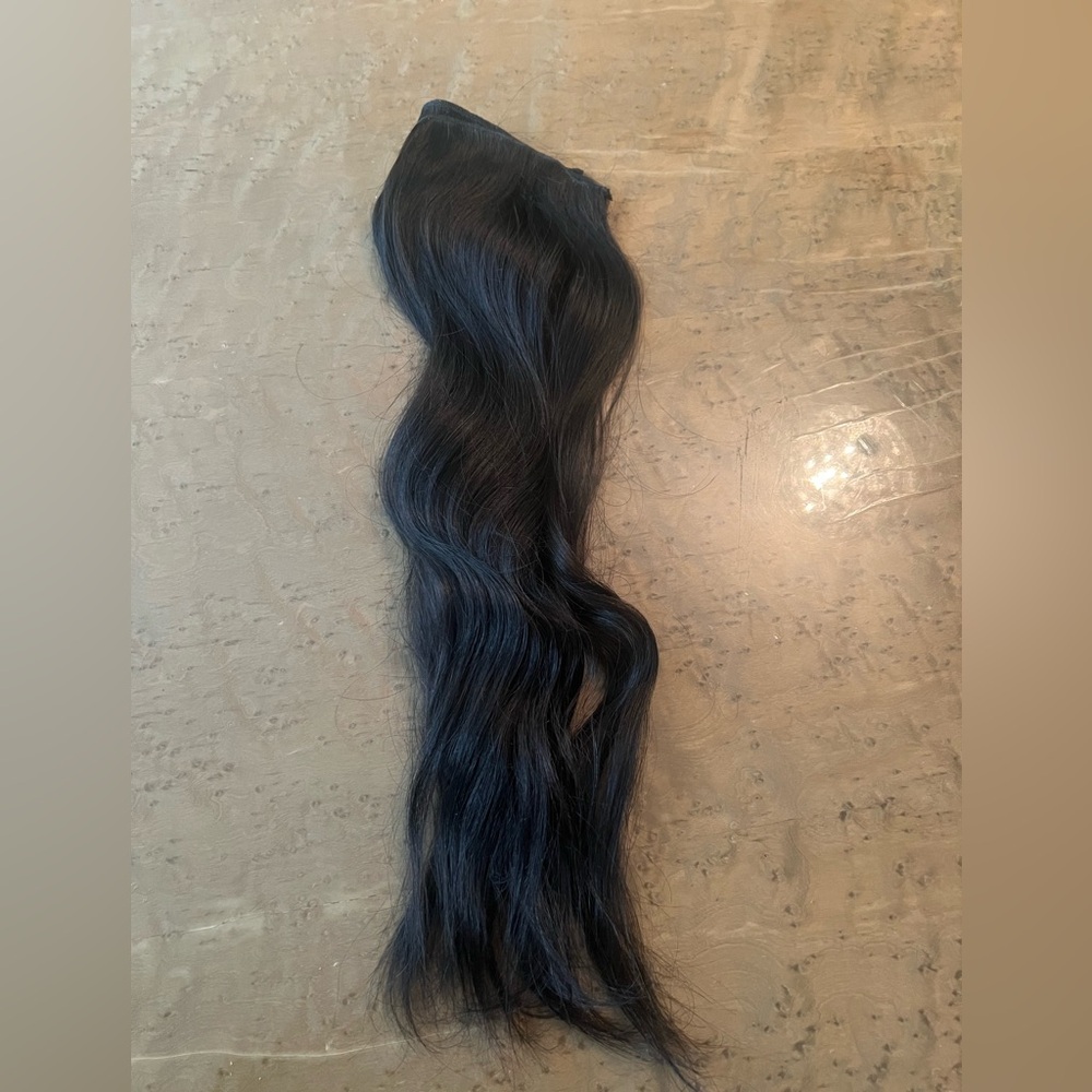 Dark brown 20 inch natural hair extension